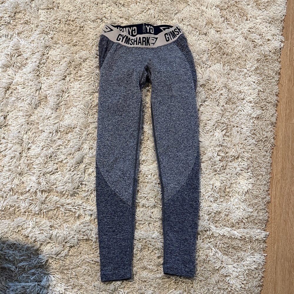 Gymshark Gray Blue Leggings XS
